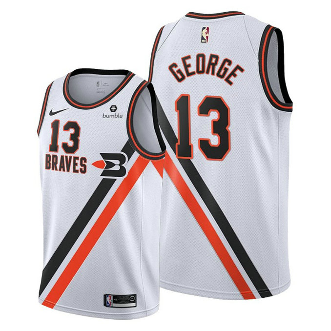Paul George LA Clippers 2019-20 Classic Edition White Jersey