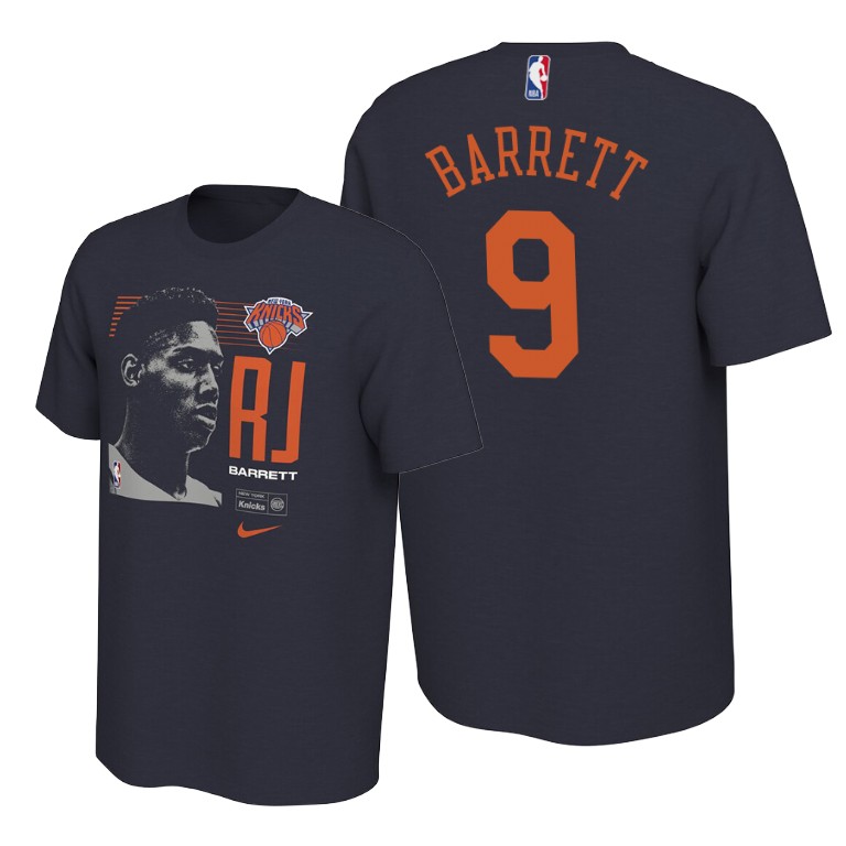 New York Knicks R.J. Barrett 2019 NBA Draft First Round Rookie T-Shirt