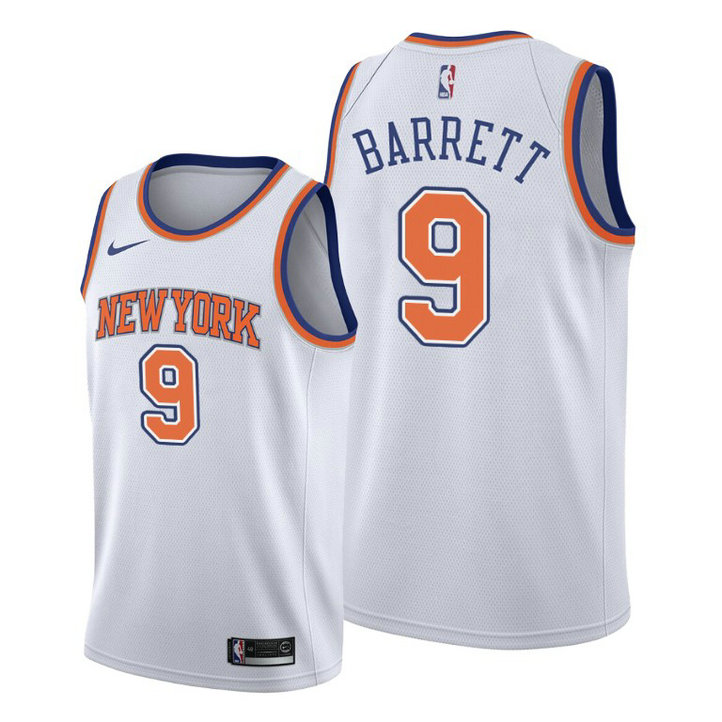 2019 Draft New York Knicks R.J. Barrett Statement Jersey