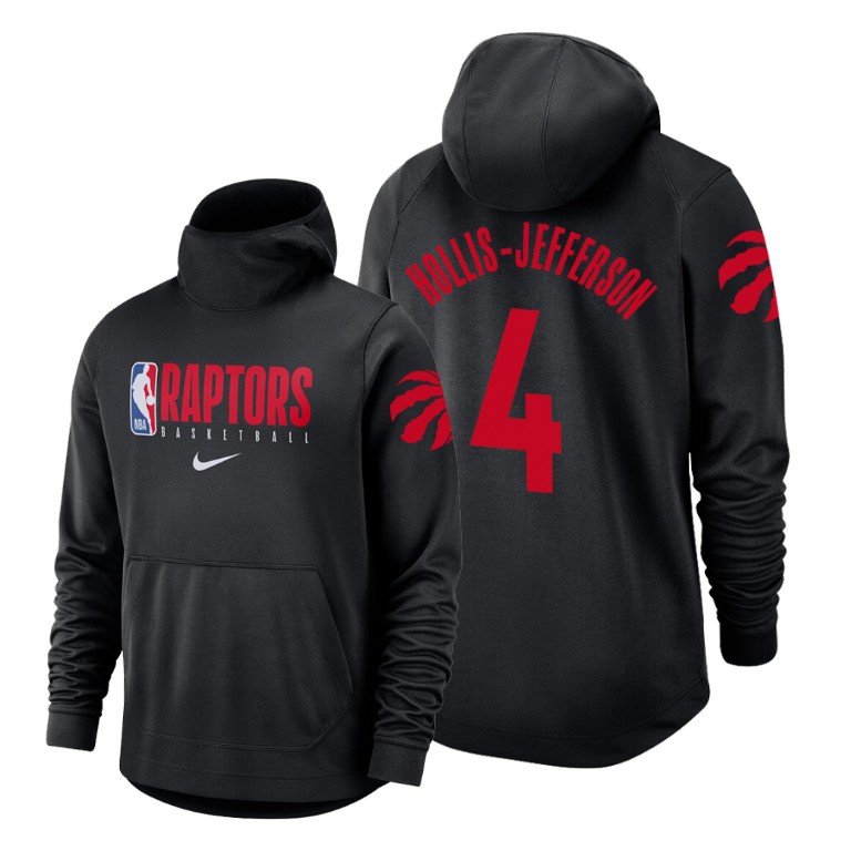 Rondae Hollis-Jefferson #4 Toronto Raptors 2019-20 Spotlight Black Hoodie Rondae Hollis-Jefferson #4 Toronto Raptors 2019-20 Spotlight Black Hoodie