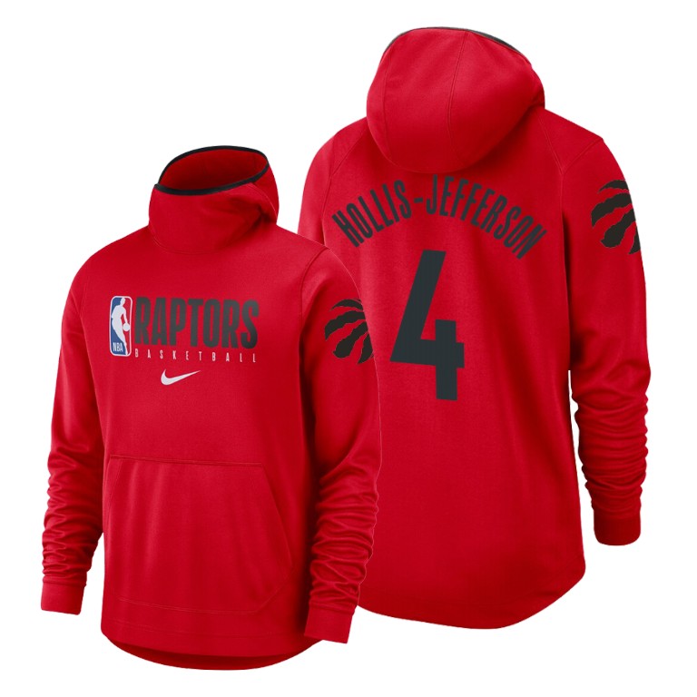 Rondae Hollis-Jefferson #4 Toronto Raptors 2019-20 Spotlight Red Hoodie Rondae Hollis-Jefferson #4 Toronto Raptors 2019-20 Spotlight Red Hoodie