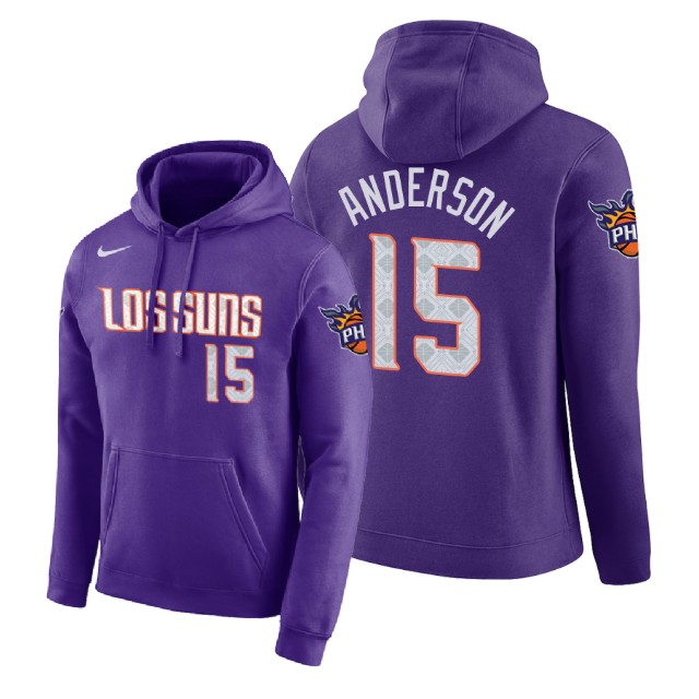 Phoenix Suns Ryan Anderson #15 Suns 2018 City Edition Hoodie