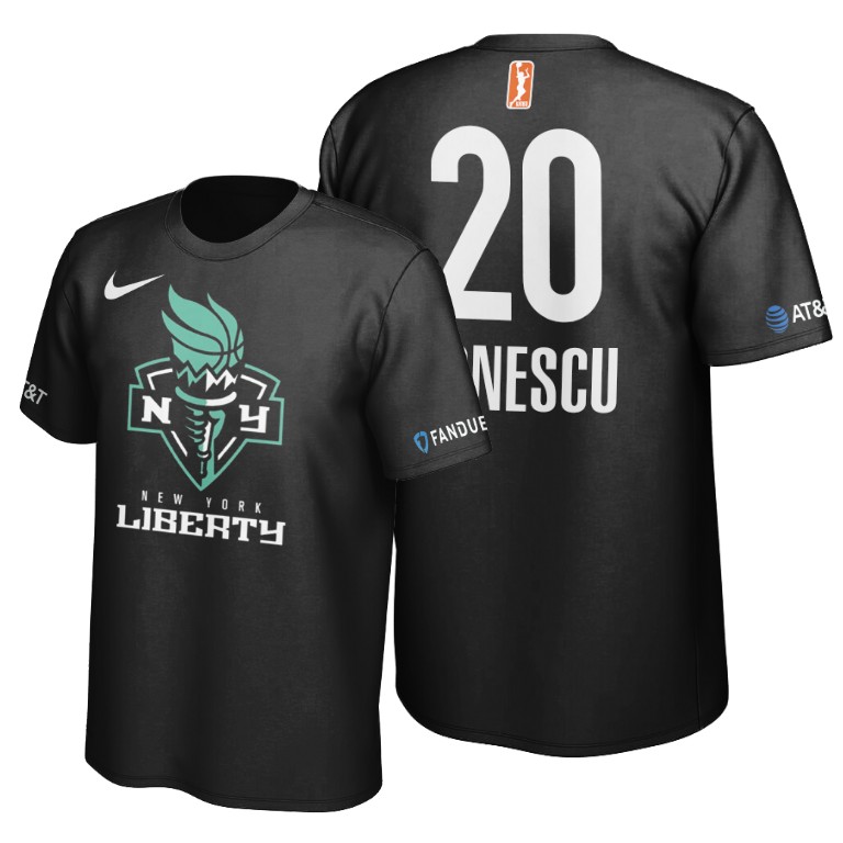 Sabrina Ionescu 2020 Replic New York Liberty No.1 Draft T-Shirt Sabrina Ionescu 2020 Replic New York Liberty No.1 Draft T-Shirt