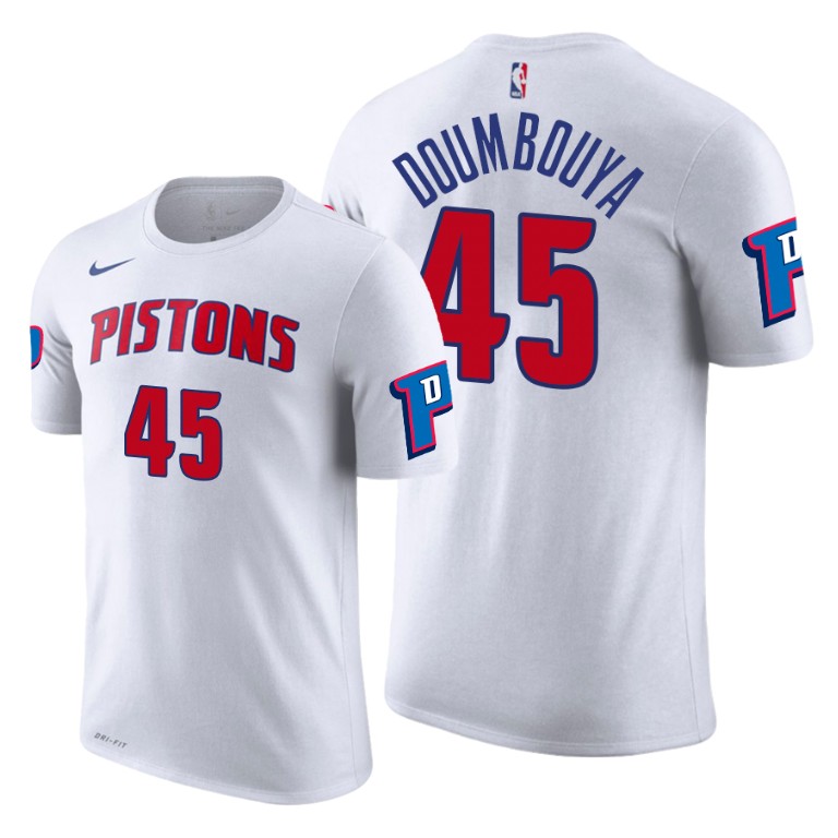 2019 Draft Association T-Shirt of Detroit Pistons Sekou Doumbouya