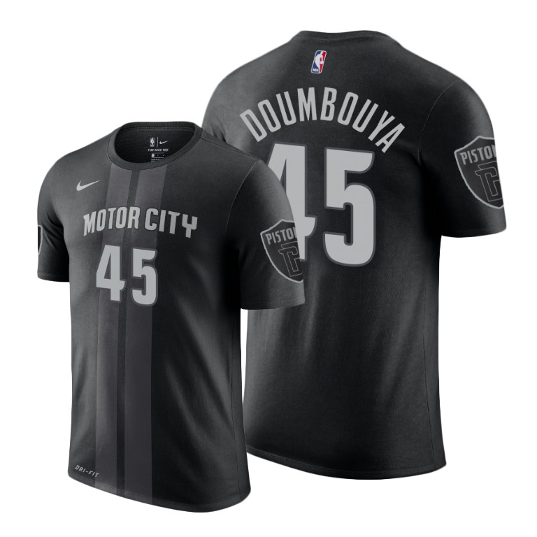 2019 Draft City T-Shirt of Detroit Pistons Sekou Doumbouya