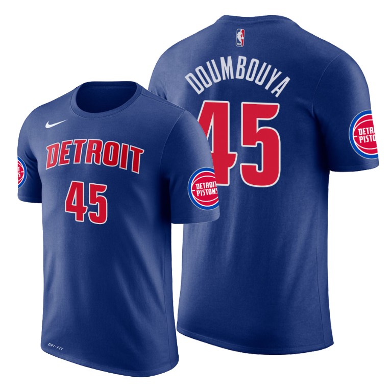 2019 Draft Icon T-Shirt of Detroit Pistons Sekou Doumbouya