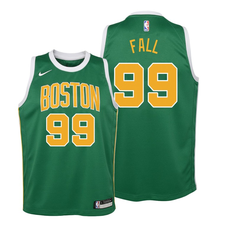 YOUTH 2019 Draft Boston Celtics Tacko Fall 2019-20 Earned Jersey YOUTH 2019 Draft Boston Celtics Tacko Fall 2019-20 Earned Jersey
