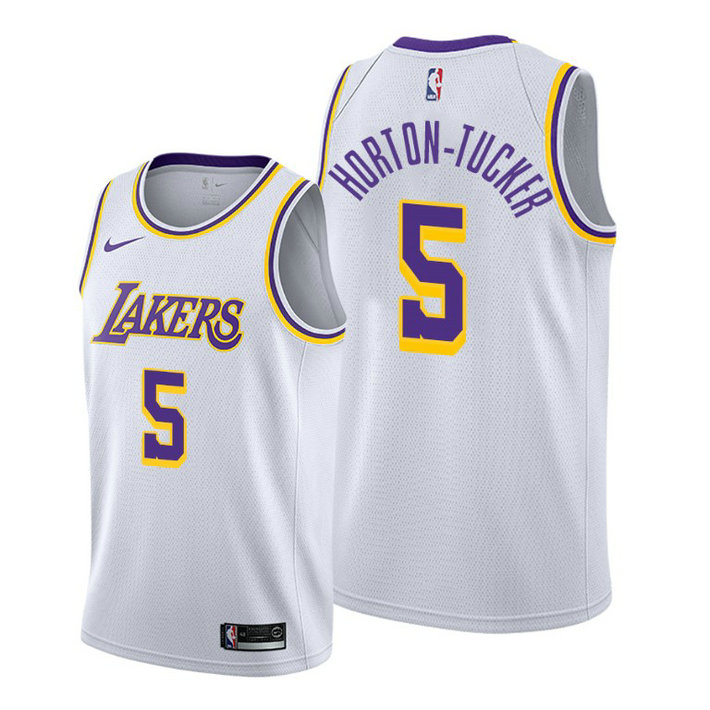 2019 Draft Los Angeles Lakers Talen Horton-Tucker 2019-20 Association Jersey 2019 Draft Los Angeles Lakers Talen Horton-Tucker 2019-20 Association Jersey