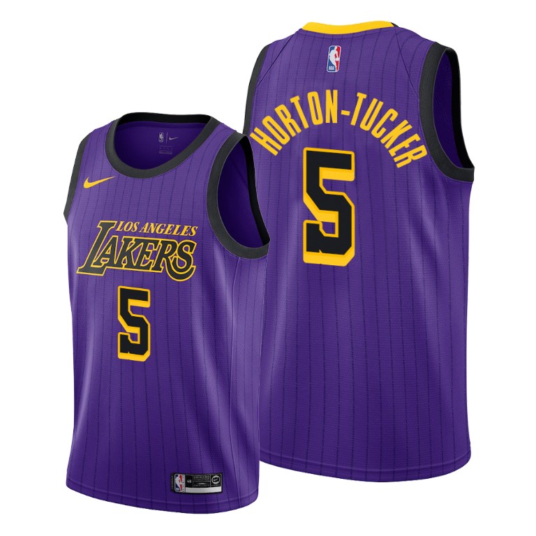 2019 Draft Los Angeles Lakers Talen Horton-Tucker 2019-20 City Jersey 2019 Draft Los Angeles Lakers Talen Horton-Tucker 2019-20 City Jersey