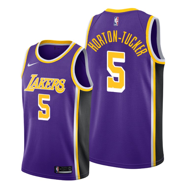 2019 Draft Los Angeles Lakers Talen Horton-Tucker 2019-20 Statement Jersey 2019 Draft Los Angeles Lakers Talen Horton-Tucker 2019-20 Statement Jersey