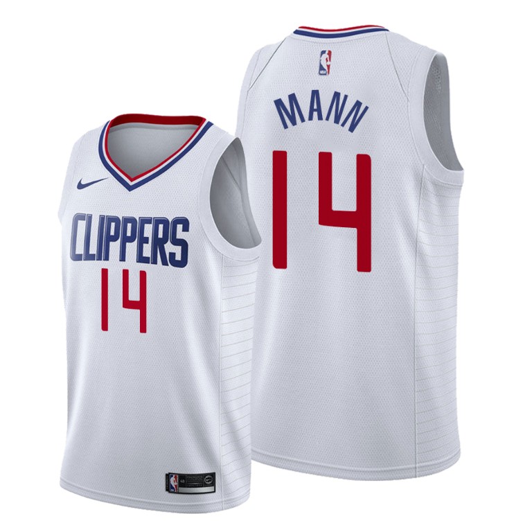 2019 Draft Los Angeles Clippers Terance Mann 2019-20 Association Jersey 2019 Draft Los Angeles Clippers Terance Mann 2019-20 Association Jersey