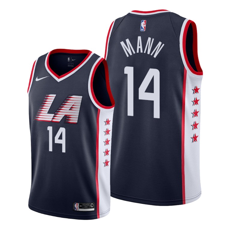 2019 Draft Los Angeles Clippers Terance Mann 2019-20 City Jersey 2019 Draft Los Angeles Clippers Terance Mann 2019-20 City Jersey