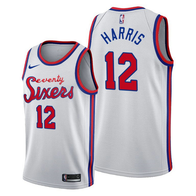 Tobias Harris Philadelphia 76ers 2019-20 Classic White Jersey