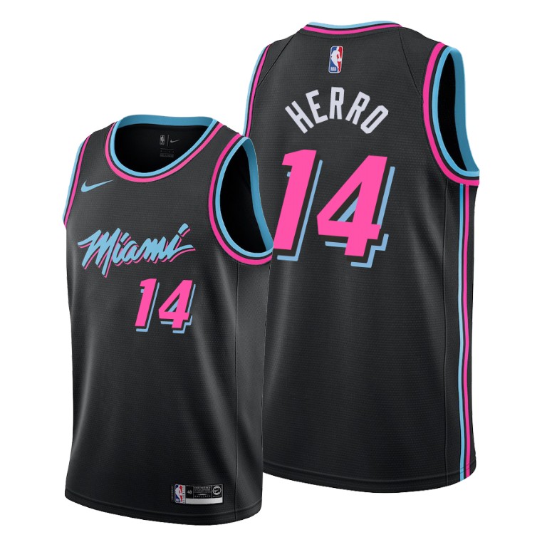 2019 Draft Miami Heat Tyler Herro 2018-19 City Jersey 2019 Draft Miami Heat Tyler Herro 2018-19 City Jersey