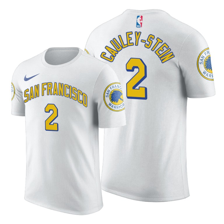 Willie Cauley-Stein Golden State Warriors 2019-20 Classic Edition White T-Shirt Willie Cauley-Stein Golden State Warriors 2019-20 Classic Edition White T-Shirt