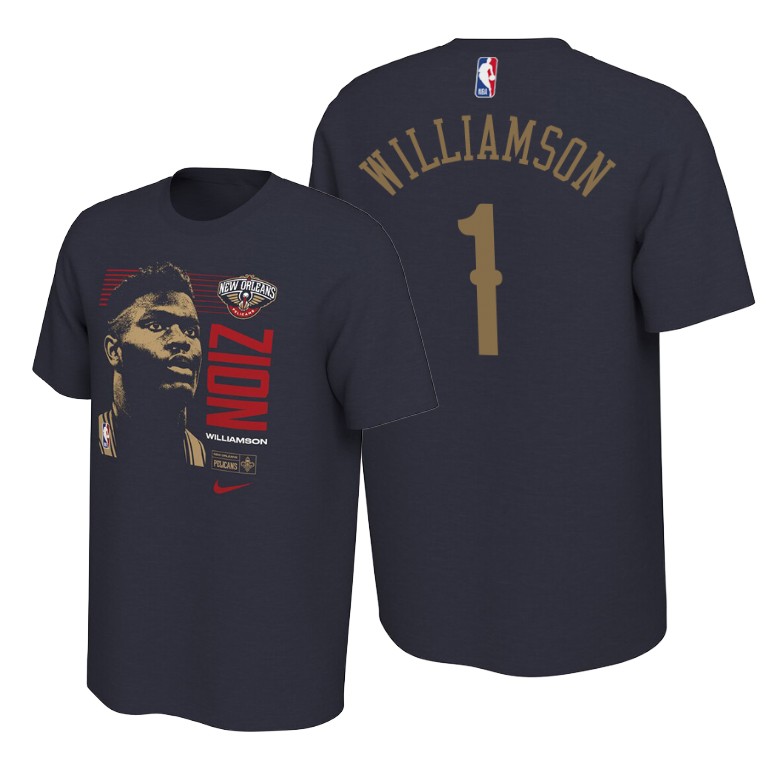 New Orleans Pelicans Zion Williamson 2019 NBA Draft First Round Rookie T-Shirt New Orleans Pelicans Zion Williamson 2019 NBA Draft First Round Rookie T-Shirt