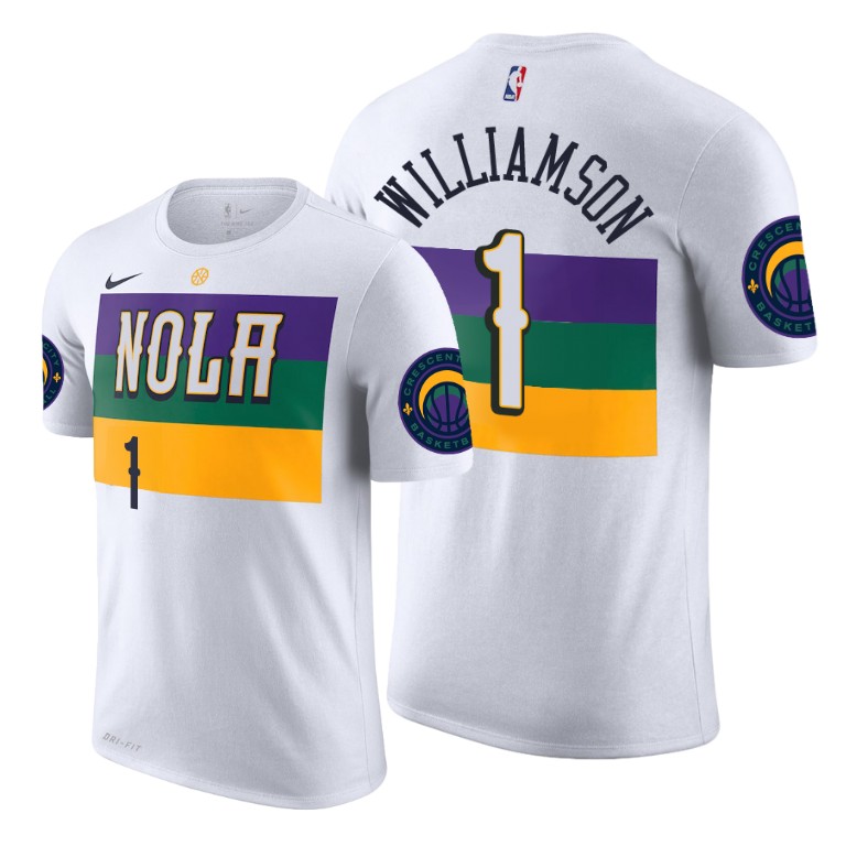 2019 Draft City T-Shirt of New Orleans Pelicans Zion Williamson 2019 Draft City T-Shirt of New Orleans Pelicans Zion Williamson