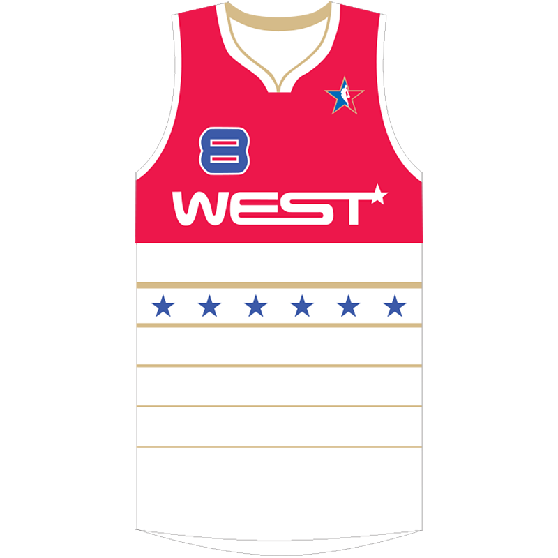 2006 NBA All-Star Kobe Bryant #8 White Jersey