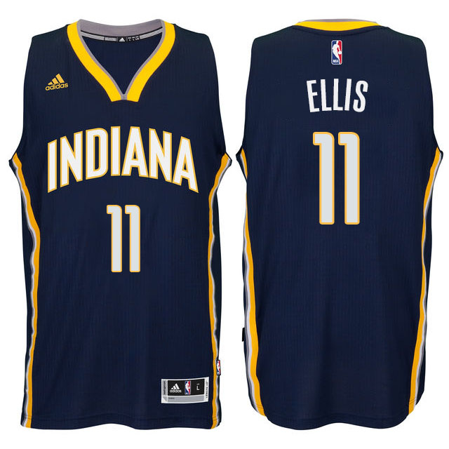 Monta Ellis Indiana Pacers #11 2014-15 New Swingman Road Navy Jersey