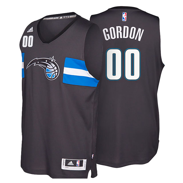 2016-17 Season Aaron Gordon Orlando Magic #00 Alternate New Swingman Black Jersey