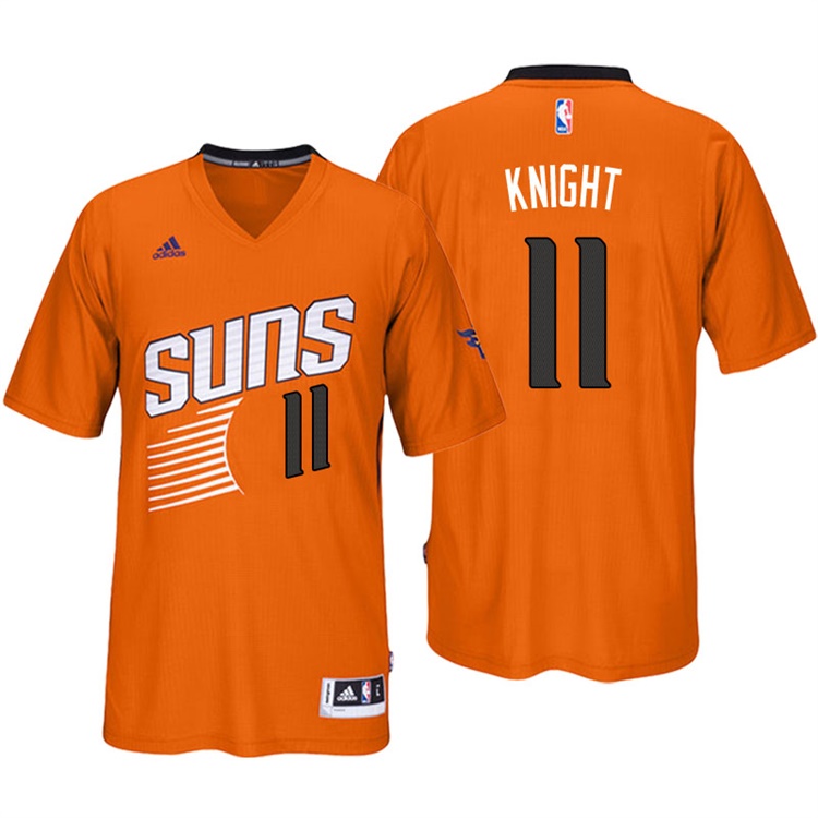 2016-17 Season Brandon Knight Phoenix Suns #11 New Swingman Orange Pride Sleeved Jersey 2016-17 Season Brandon Knight Phoenix Suns #11 New Swingman Orange Pride Sleeved Jersey