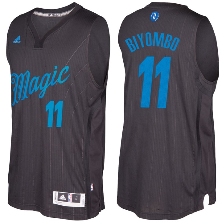NBA Orlando Magic #11 Bismack Biyombo Black 2016-17 Christmas Day Jersey NBA Orlando Magic #11 Bismack Biyombo Black 2016-17 Christmas Day Jersey