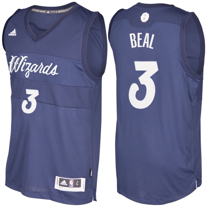 NBA Washington Wizards #3 Bradley Beal Navy Blue 2016-17 Christmas Day Jersey NBA Washington Wizards #3 Bradley Beal Navy Blue 2016-17 Christmas Day Jersey