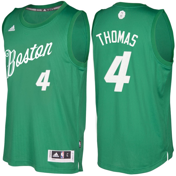 NBA Boston Celtics #4 Isaiah Thomas Green 2016-17 Christmas Day Jersey NBA Boston Celtics #4 Isaiah Thomas Green 2016-17 Christmas Day Jersey