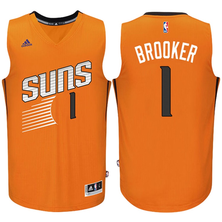 2016-17 Season Devin Booker Phoenix Suns #1 New Swingman Alternate Orange Jersey 2016-17 Season Devin Booker Phoenix Suns #1 New Swingman Alternate Orange Jersey