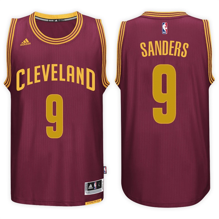2016-17 Season Larry Sanders Cleveland Cavaliers #9 New Swingman Road Wine Jersey 2016-17 Season Larry Sanders Cleveland Cavaliers #9 New Swingman Road Wine Jersey