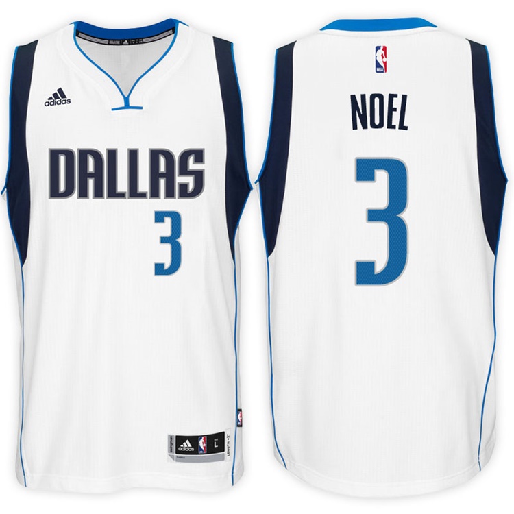 2016-17 Season Nerlens Noel Dallas Mavericks #3 New Swingman Home White Jersey 2016-17 Season Nerlens Noel Dallas Mavericks #3 New Swingman Home White Jersey