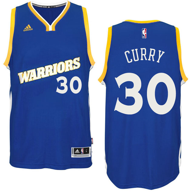 2016-17 Season Golden State Warriors #30 Run TMC Royal Crossover Alternate Swingman Jersey-Stephen Curry 2016-17 Season Golden State Warriors #30 Run TMC Royal Crossover Alternate Swingman Jersey-Stephen Curry