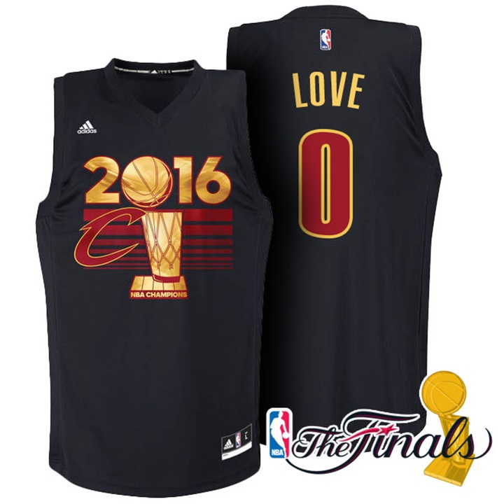 Kevin Love Cleveland Cavaliers #0 2016 NBA Finals Champions Black Jersey Kevin Love Cleveland Cavaliers #0 2016 NBA Finals Champions Black Jersey