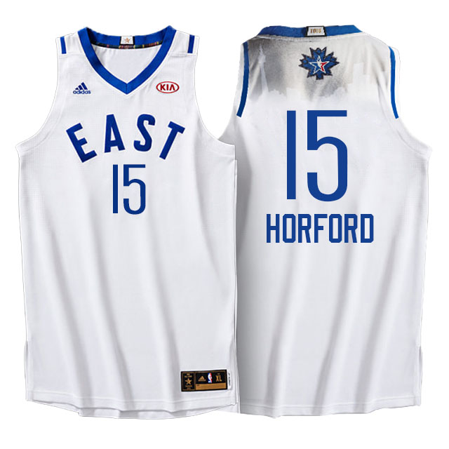 NBA 2016 Toronto All Star Eastern Conference Hawks #15 Al Horford White Jersey NBA 2016 Toronto All Star Eastern Conference Hawks #15 Al Horford White Jersey