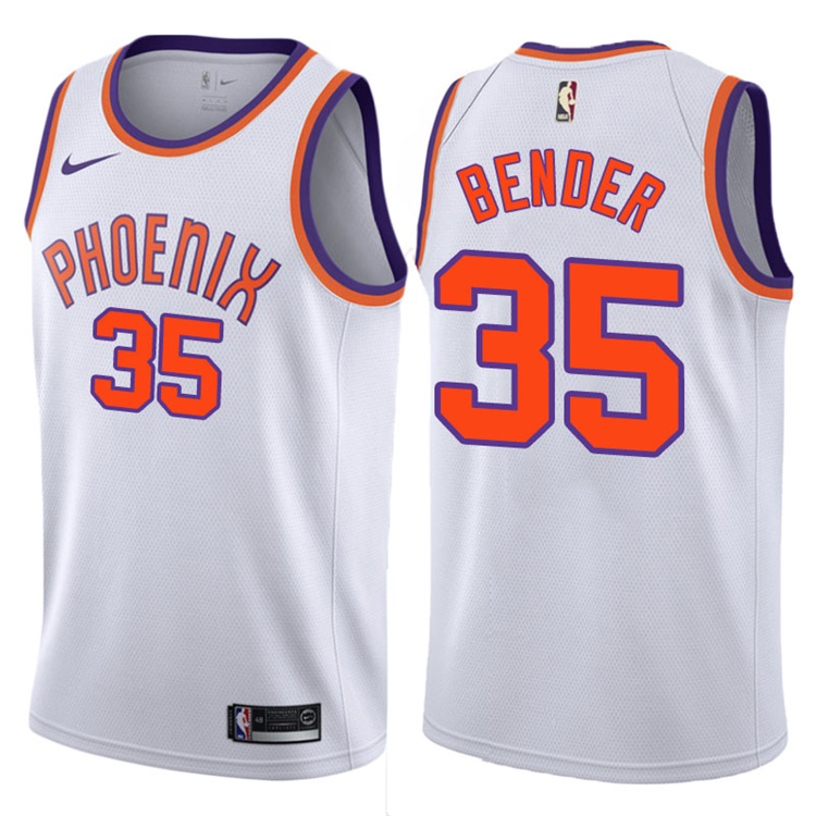 2017-18 Dragan Bender Phoenix Suns #35 White Hardwood Classic Edition Swingman Jersey 2017-18 Dragan Bender Phoenix Suns #35 White Hardwood Classic Edition Swingman Jersey