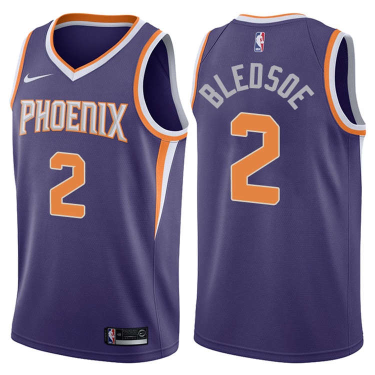 2017-18 Season Eric Bledsoe Phoenix Suns #2 Icon Purple Jersey