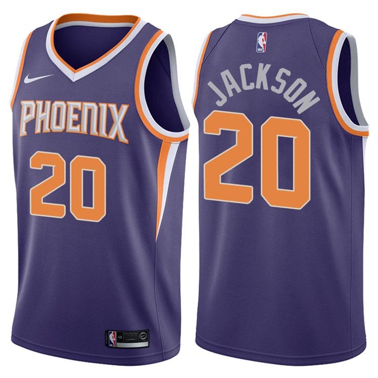 2017-18 Season Josh Jackson Phoenix Suns #20 Icon Purple Jersey