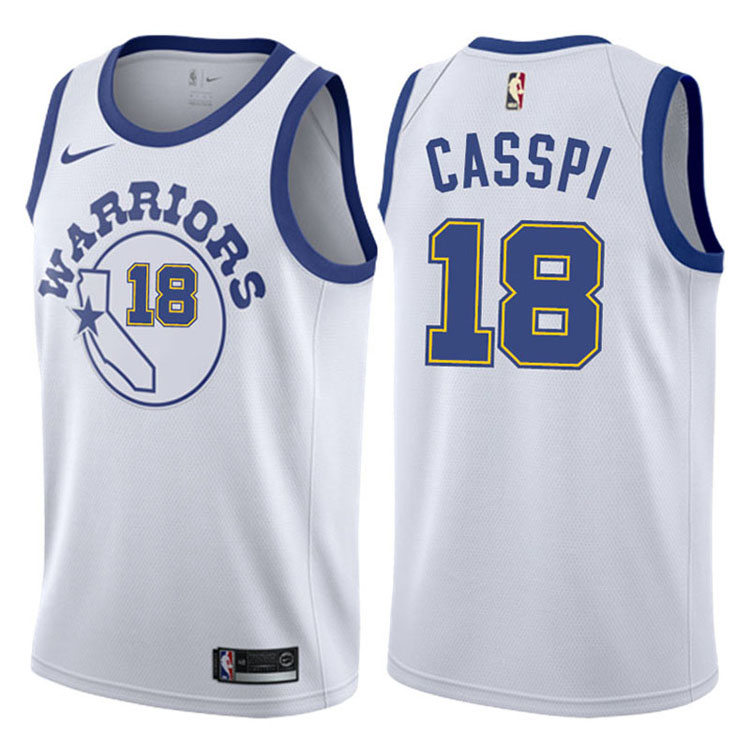 2017-18 Omri Casspi Golden State Warriors #18 White Hardwood Classic Edition Swingman Jersey 2017-18 Omri Casspi Golden State Warriors #18 White Hardwood Classic Edition Swingman Jersey