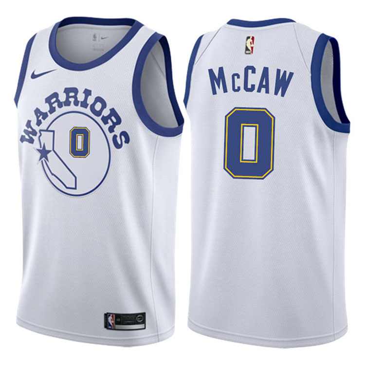 2017-18 Patrick McCaw Golden State Warriors #0 White Hardwood Classic Edition Swingman Jersey 2017-18 Patrick McCaw Golden State Warriors #0 White Hardwood Classic Edition Swingman Jersey