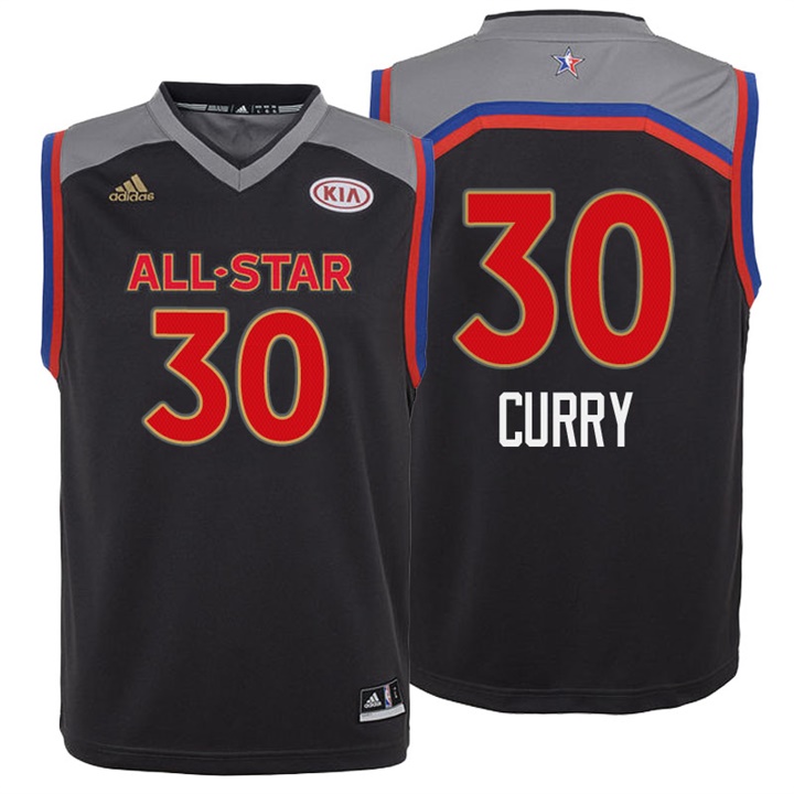 Youth 2017 All-Star Warriors Stephen Curry #30 Western Conference Charcoal Jersey Youth 2017 All-Star Warriors Stephen Curry #30 Western Conference Charcoal Jersey