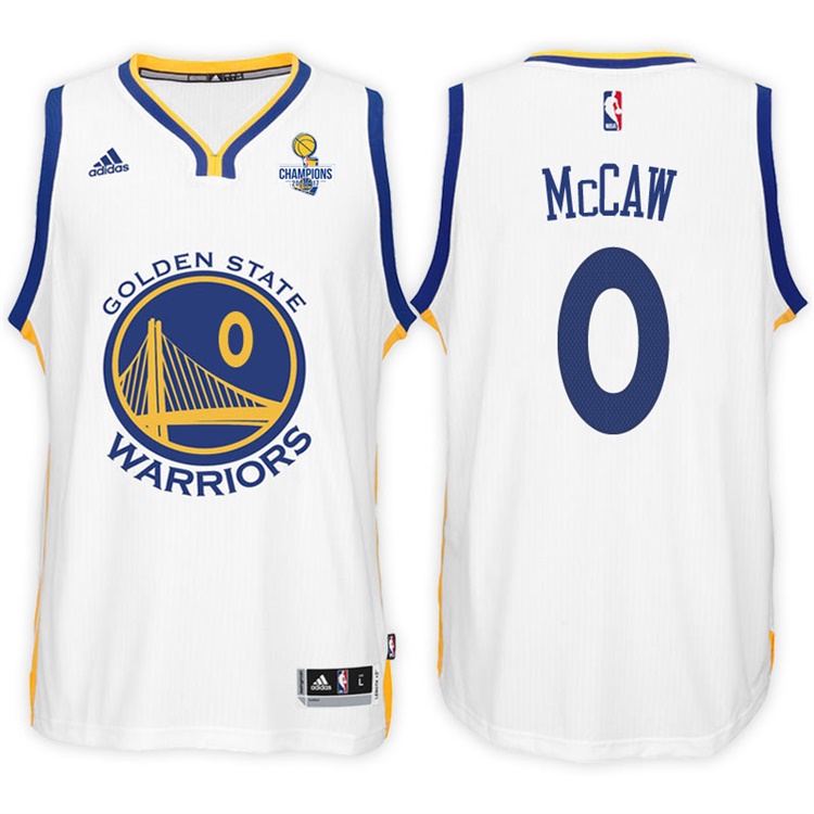 Patrick McCaw Golden State Warriors #0 NBA 2017 Finals Champions Patched White New Swingman Jersey Patrick McCaw Golden State Warriors #0 NBA 2017 Finals Champions Patched White New Swingman Jersey
