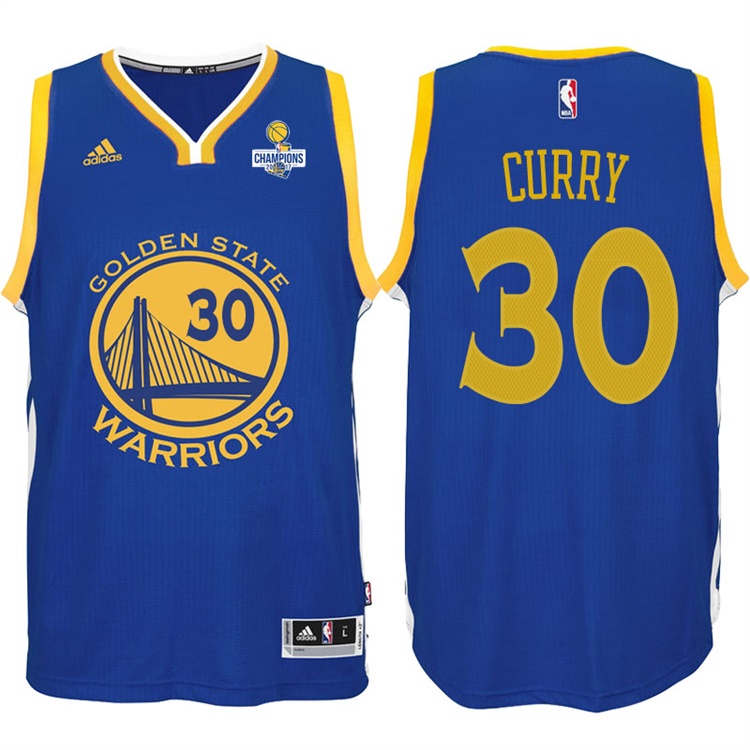 Stephen Curry Golden State Warriors #30 NBA 2017 Finals Champions Patched Royal New Swingman Jersey Stephen Curry Golden State Warriors #30 NBA 2017 Finals Champions Patched Royal New Swingman Jersey