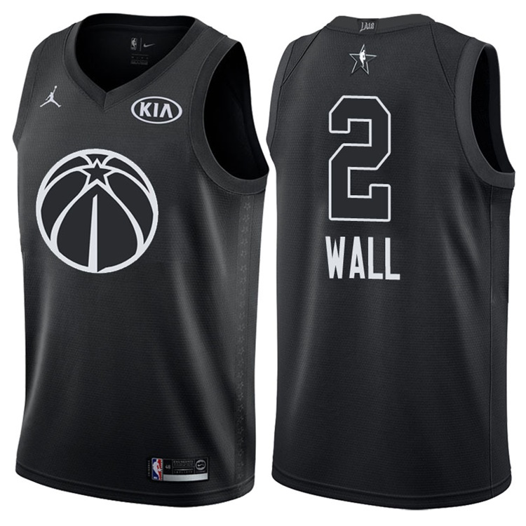 2018 All-StarWizards John Wall #2 Black Jersey 2018 All-StarWizards John Wall #2 Black Jersey