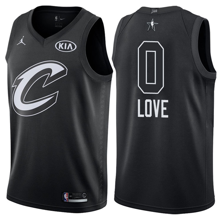 2018 All-StarCavaliers Kevin Love #0 Black Jersey 2018 All-StarCavaliers Kevin Love #0 Black Jersey