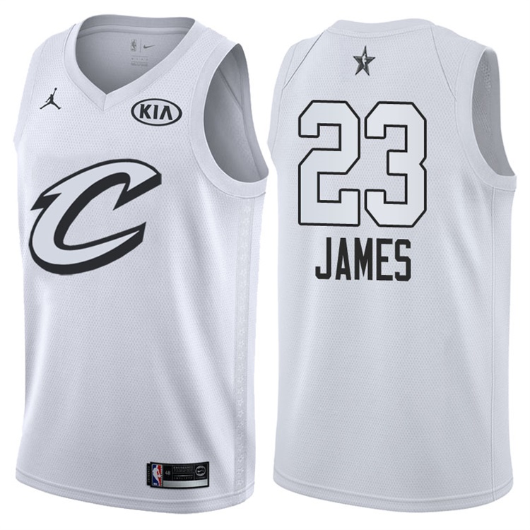 2018 All-StarCavaliers LeBron James #23 White Jersey 2018 All-StarCavaliers LeBron James #23 White Jersey
