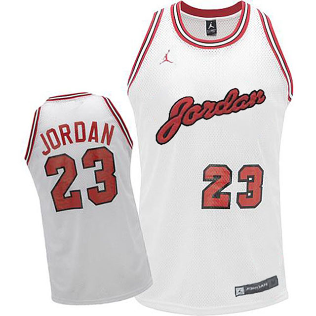 Jordan Brand Chicago Bulls #23 Michael Jordan White Basketball Jersey Jordan Brand Chicago Bulls #23 Michael Jordan White Basketball Jersey