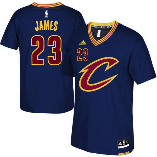 CAVS #23 Lebron James 2015-16 New Season Short Sleeves Jersey