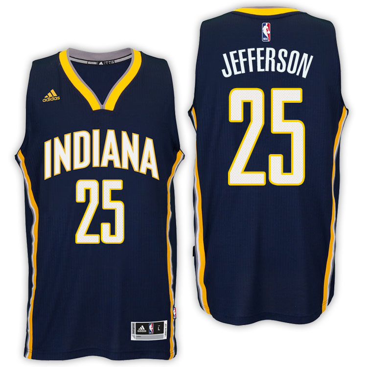 Al Jefferson Indiana Pacers #25 New Swingman Road Navy Jersey Al Jefferson Indiana Pacers #25 New Swingman Road Navy Jersey