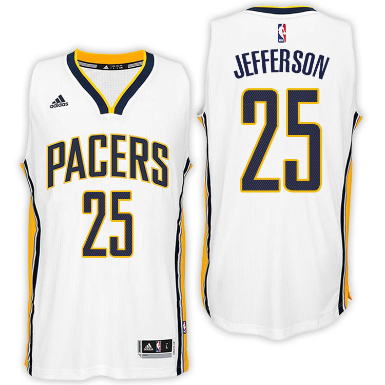 Al Jefferson Indiana Pacers #25 New Swingman Home White Jersey Al Jefferson Indiana Pacers #25 New Swingman Home White Jersey