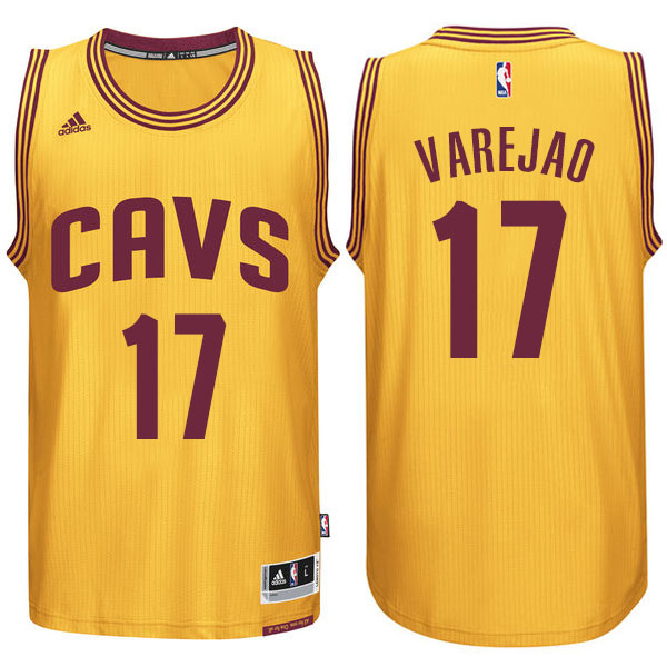 Cleveland Cavaliers #17 Anderson Varejao New Swingman Gold Jersey Cleveland Cavaliers #17 Anderson Varejao New Swingman Gold Jersey